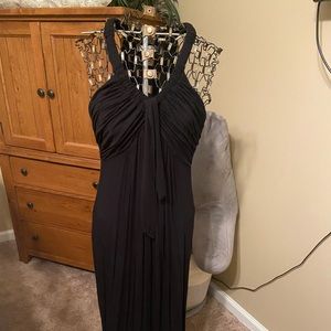Calvin Klein Halter Top Maxi Dress